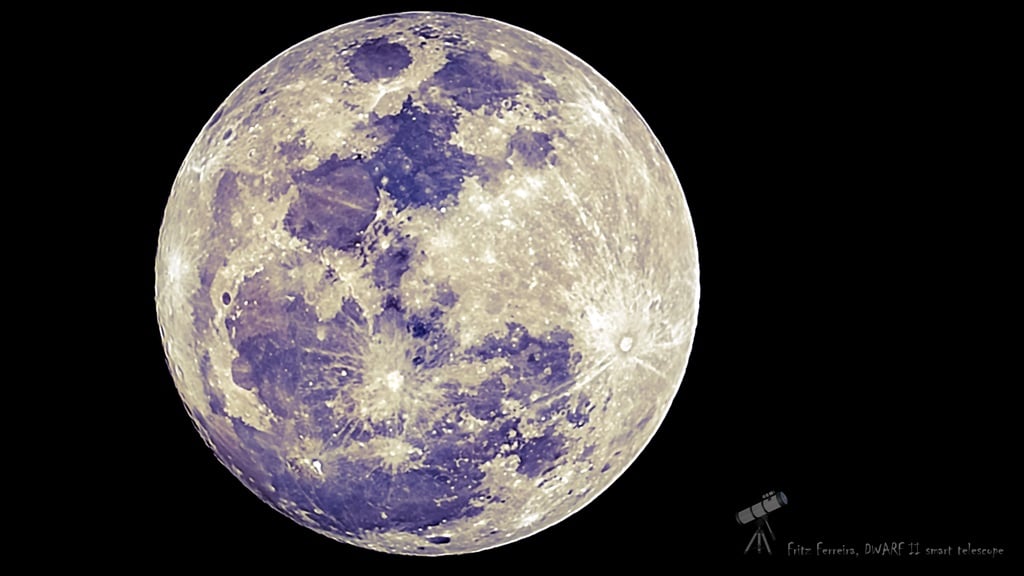 Image of the Super Blue Moon.