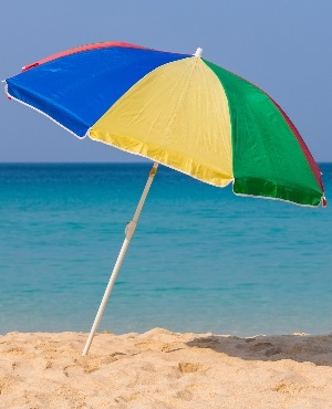 Beach umbrella. (Photo: Getty/Gallo Images) 