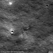 NASA images show crater left by failed Russian moon mission