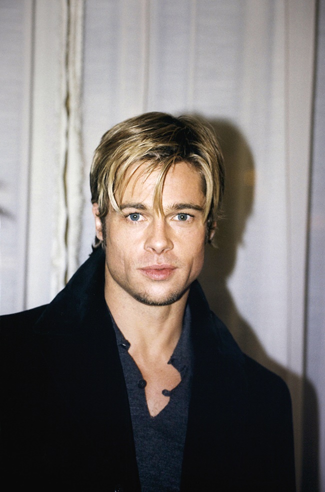 Portrait de lacteur amÃ©ricain Brad Pitt le 22 nov