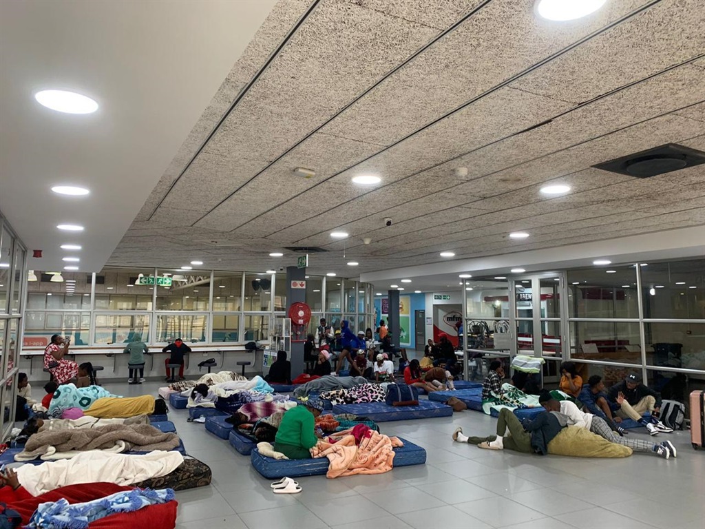 Students from Stellenbosch University slept at the SRC offices last week amid an accommodation crisis.