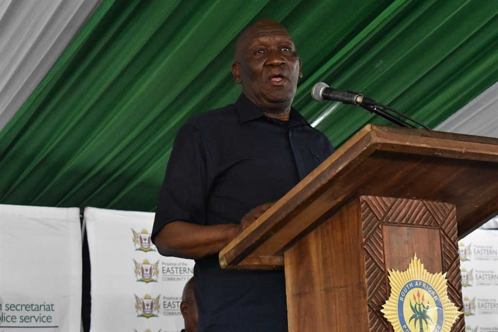 Minister of Police, Bheki Cele, had an engagement 