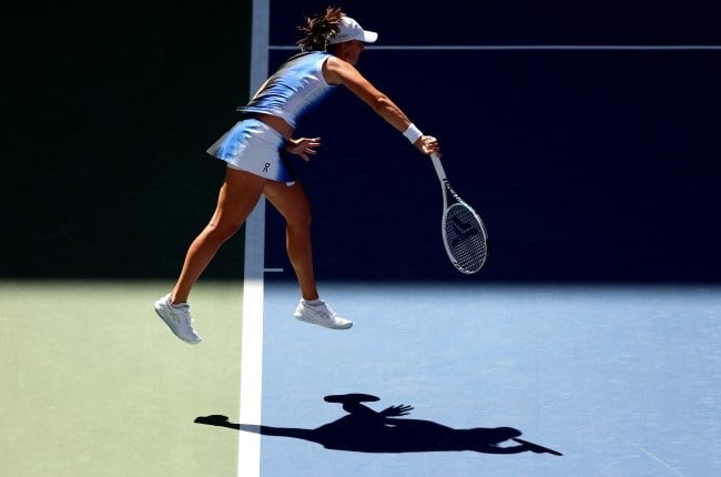 Iga Swiatek at the US Open. (Getty Images)
