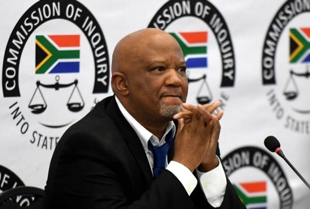 Former deputy finance minister Mcebisi Jonas when he testified before the Zondo commission. (Gallo Images)