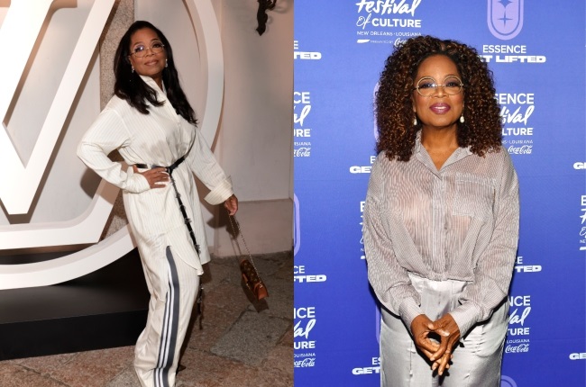 Oprah credits her slimmer figure to lifestyle changes and exercise. (PHOTO: Getty Images/Gallo Images) 