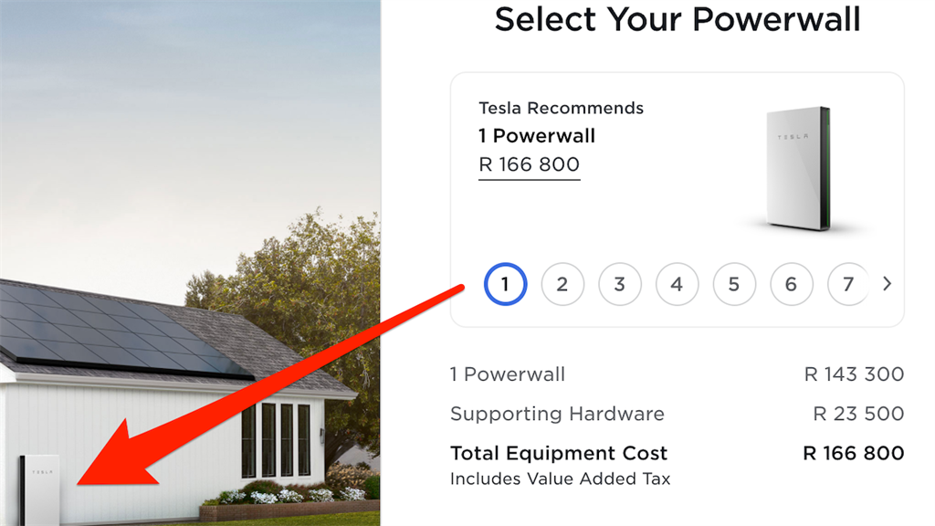 Tesla Powerwall registration SA