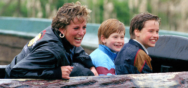 Princess Diana, Prince Harry and Prince William (Photo: Getty/Gallo Images)