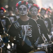 Walking among us: Thousands flock to Day of the Dead parade in Mexico City