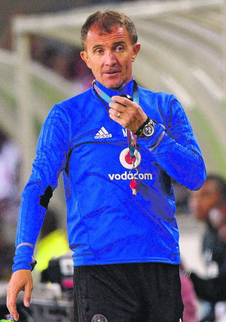 SO LONG MZANSI: Coach Milutin ‘Micho’ Sredojevic says he’s excited about a future with Egyptian club Zamalek FC.  Photo by       Sydney Seshibedi/           Gallo Images