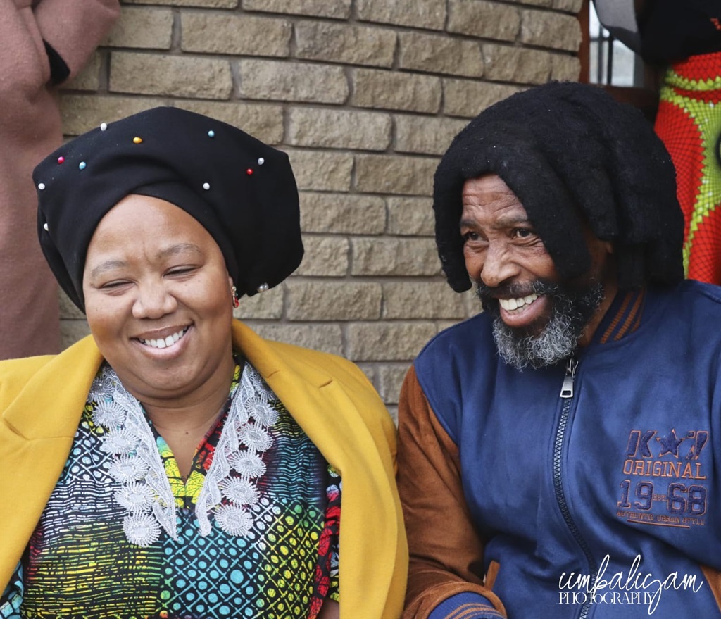 Queen Khazeka Mcinga Dalindyebo and Abathembu King Buyelekhaya Dalindyebo have a reason to be happy.  Photo by Cinga Sikwebu.