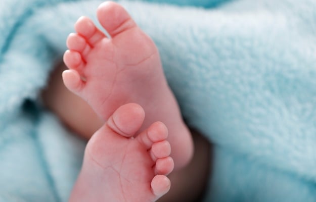 Baby feet. (PHOTO: Getty/Gallo Images)