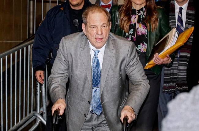 According to Harvey Weinstein’s lawyer, the disgraced producer is “almost technically blind at this point and in need of surgery.” (PHOTO: Getty Images)