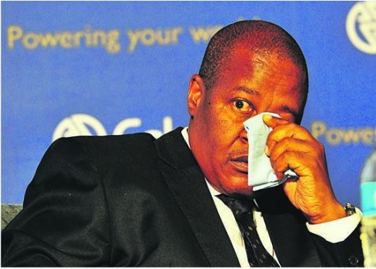 Eskom CEO Brian Molefe has to pay back the money. Photo by Lucky Nxumalo.