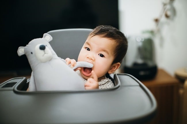 Make sure that everything that goes to your child's mouth is clean and germ-free.