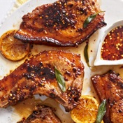 Sweet and sour pork chops