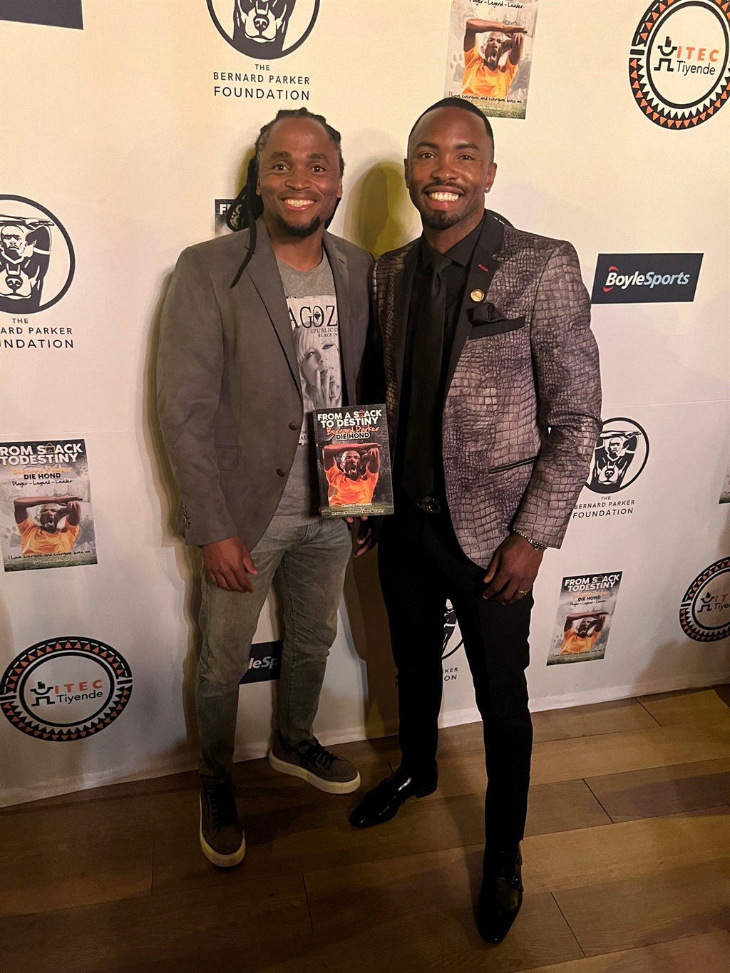 Bernard Parker launched his autobiography on Thursday evening, with his former Kaizer Chiefs teammates in attendance along with other influential figures and supporters.