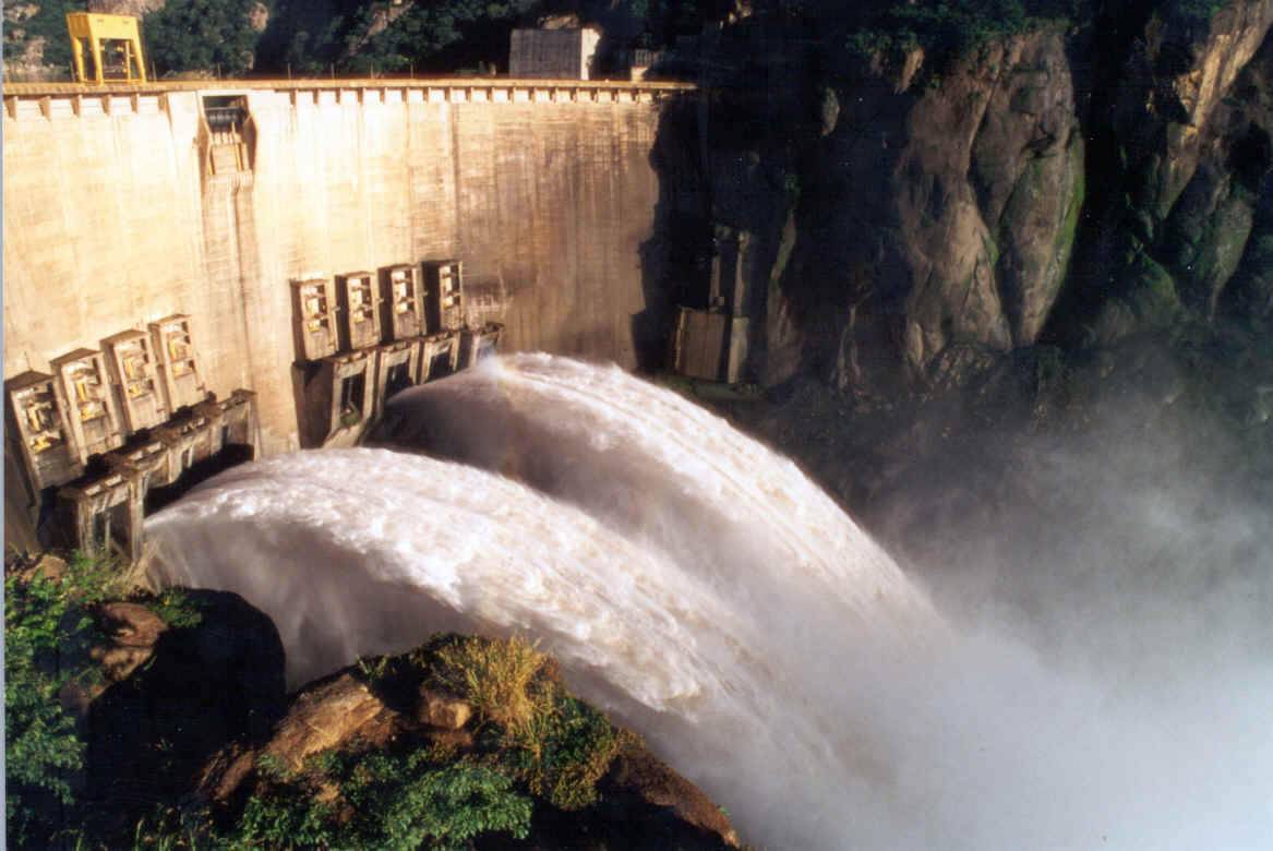 South Africa gets 1 100MW of power from Mzombique's Cahora Bassa hydro power plant.