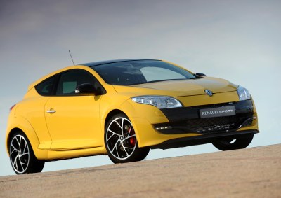 NOT MELLOW: It may be yellow, but the new Megane RS Cup is one resolutely focussed hot hatch.