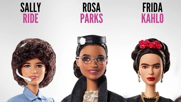 Sally Ride, Rosa Parks and Frida Kahlo all honored with their own Barbie.