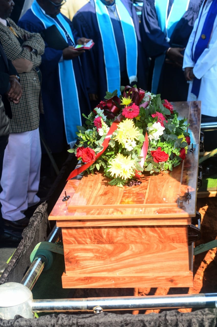 Emily Nonyane was laid to rest at Lotus Gardens cemetery on Saturday, 9 September. Photo by Raymond Morare