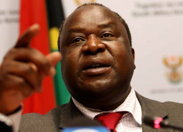 Finance Minister Tito Mboweni. (Esa Alexander, Gallo Images, Times Live, file)