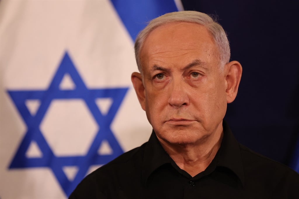 بنیامین نتانیاهو نخست وزیر اسرائیل.  (ابیر سلطان/ استخر/ خبرگزاری فرانسه)