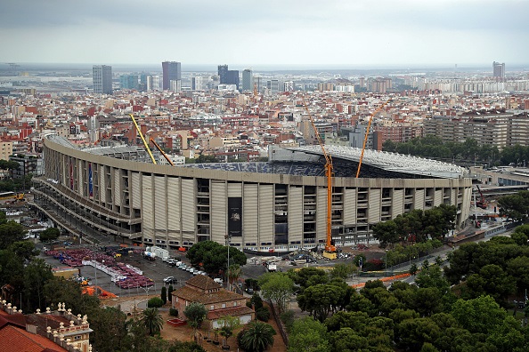 The Camp Nou is currently undergoing massive renovations ahead of their planned reopening in 2026.