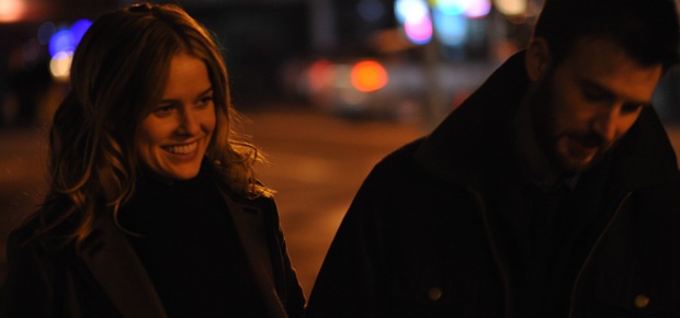 Alice Eve and Chris Evans in Before We Go (Ster-Kinekor)