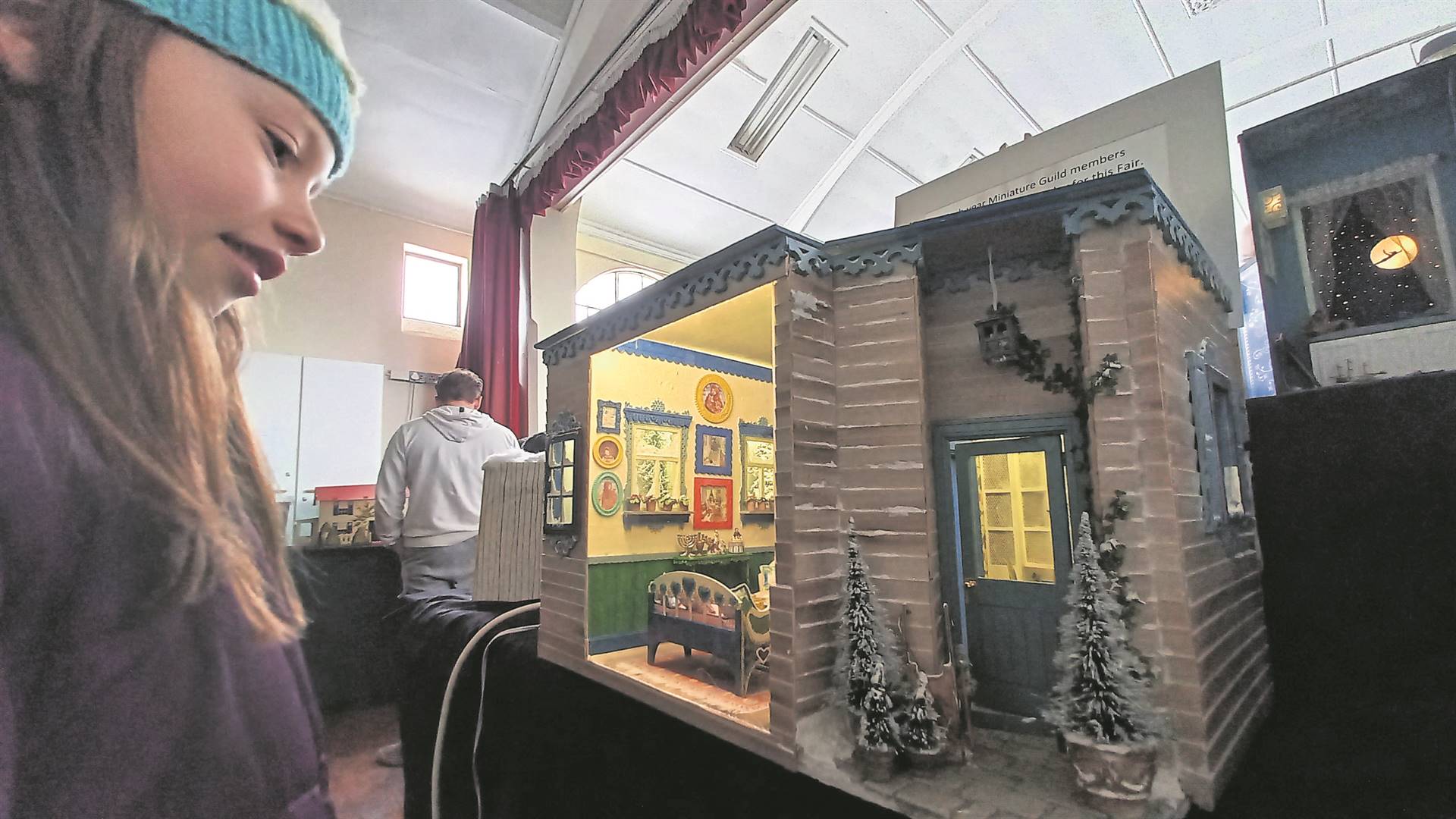 The Miniaturia Guild of CT showcased their tiny world of wonder during annual fair