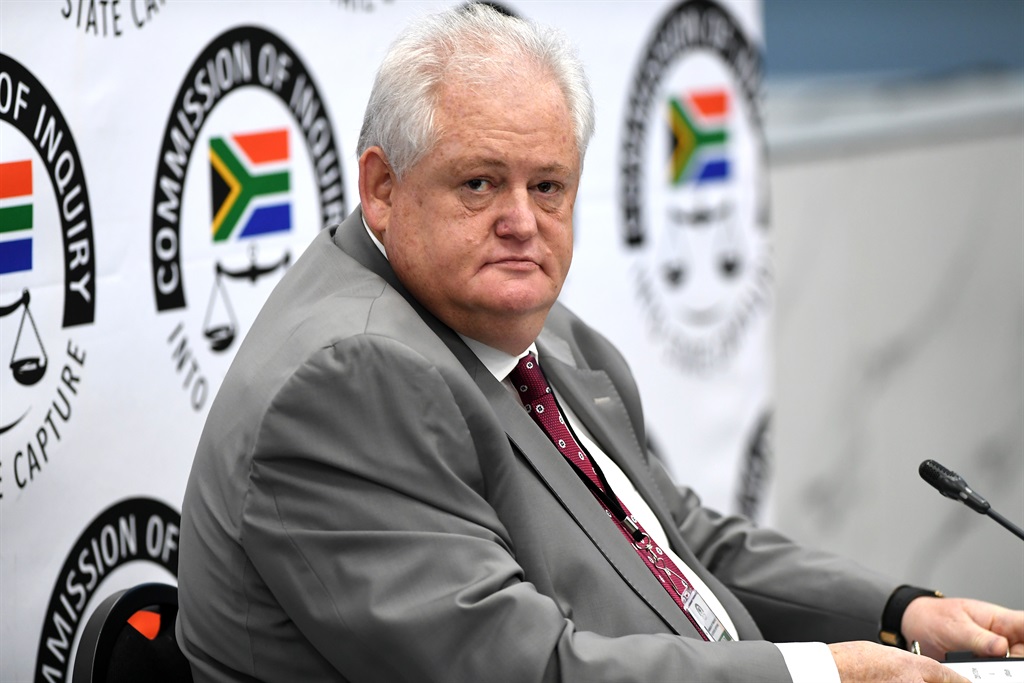 Former Bosasa exec Angelo Agrizzi testifying at th