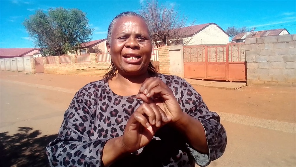 Mathapelo Masilo said thugs removed all the brass taps from her yard a few months ago.