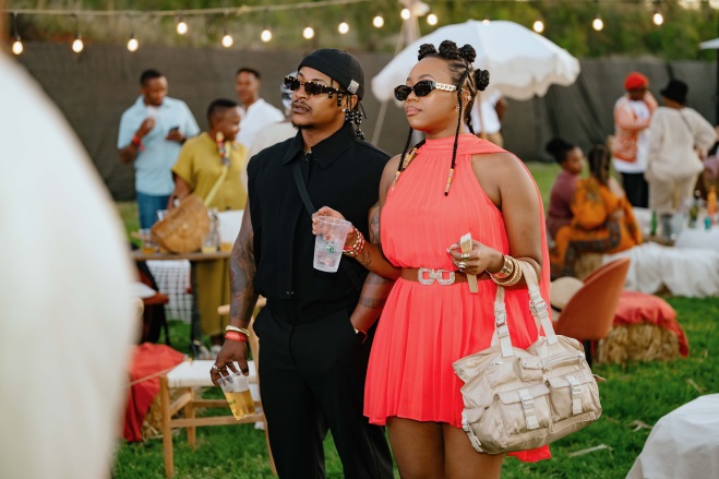 Bontle Modiselle and Priddy Ugly at the Duma Colle