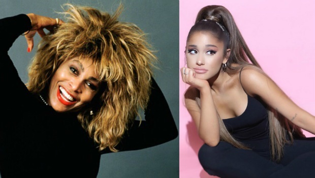 Divas Tina Turner and Ariana Grande rocking their iconic hairstyles