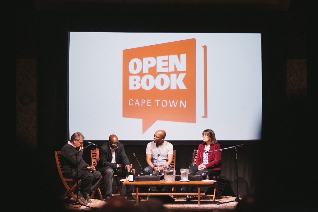 Panel discussion at the Open Book Festival Picture: Retha Ferguson