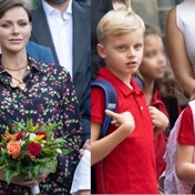 SEE THE PICS: Back to school for Princess Charlene’s twins