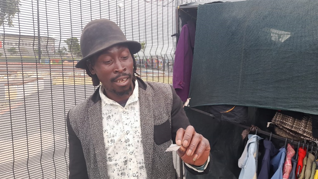 Herbalist Gadi Beko from Khayelitsha said many of his male customers come back with their wives to thank him for saving their marriages. Photo by Lulekwa Mbadamane