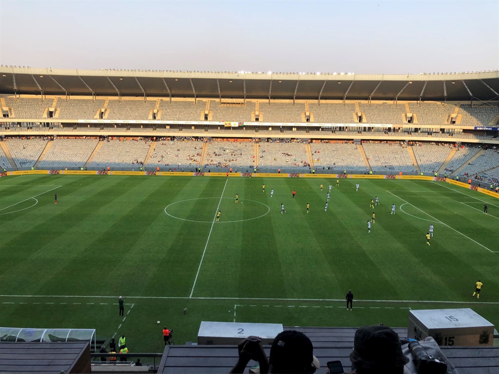 Bafana Bafana failed to attract more than 10 000 fans for Saturday's friendly against Namibia.