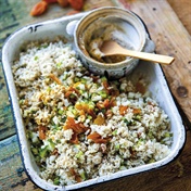 RECIPE | Brown rice salad with apricots