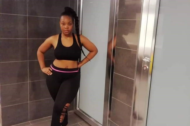 Xolelwa Ngwenya was barred from gym because she was "inappropriately" dressed. Photo: Supplied