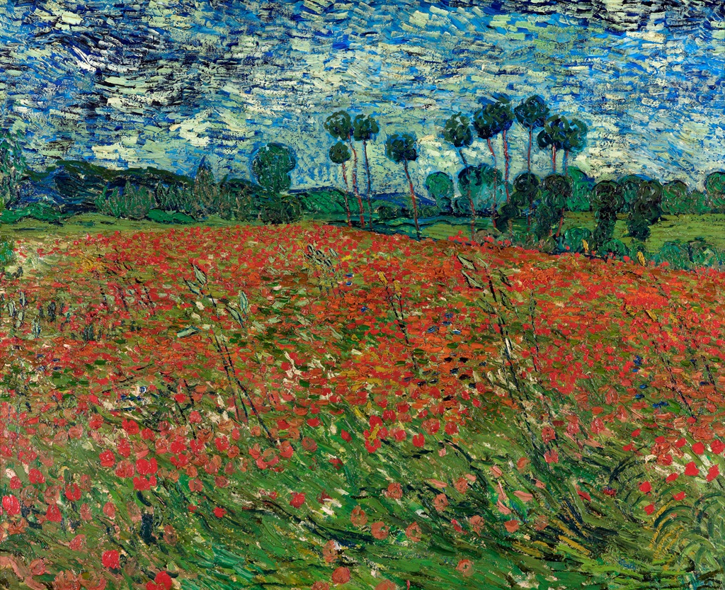 Vincent van Gogh (French, 1853–1890), Poppy Field,