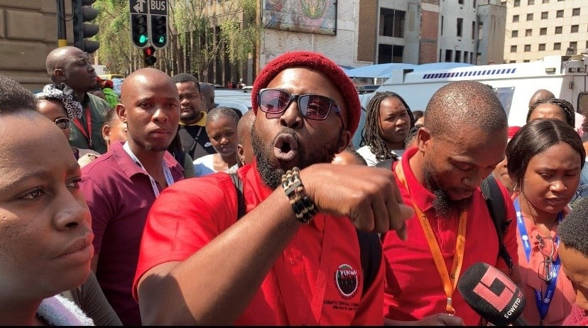 In a statement, the union claimed that deductions were made for no work no pay in 80% of the non-striking workers. This resulted in the lowest paid worker getting only R265. Photo: Sthembiso Lebuso