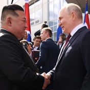 Russia talks down North Korean sanctions – which it promised to uphold – in the middle of Kim visit