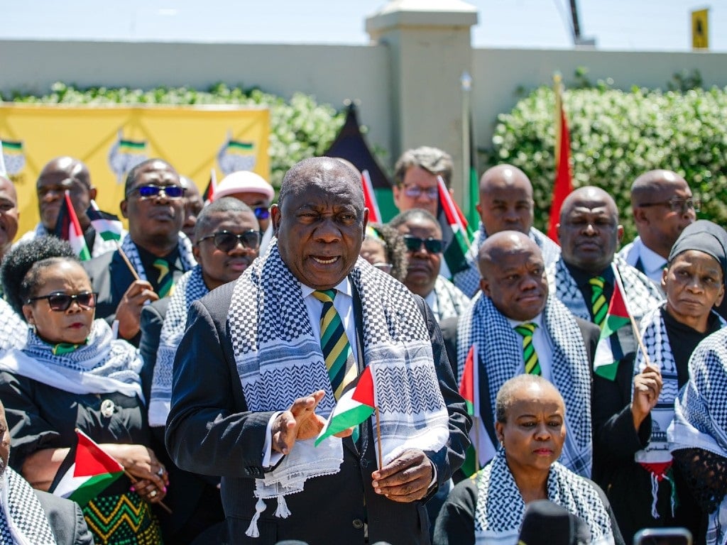 News24 | 'We suffered under apartheid, we show solidarity with Palestine' - Cyril Ramaphosa, ANC