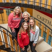 These three generations of women — yes, granny too — are all at university together