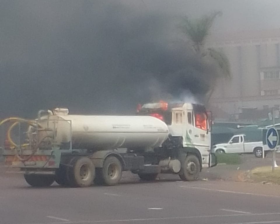 Two City of Tshwane vehicles were torched on 15 September during a violent strike.