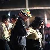 Toya Delazy back home for mkhulu Buthelezi's funeral! 
