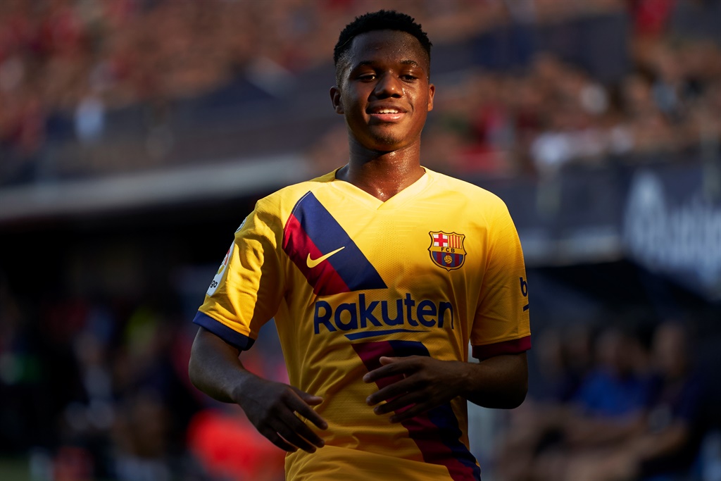 Anssumane Fati of FC Barcelona. Picture: Quality Sport Images/Getty Images