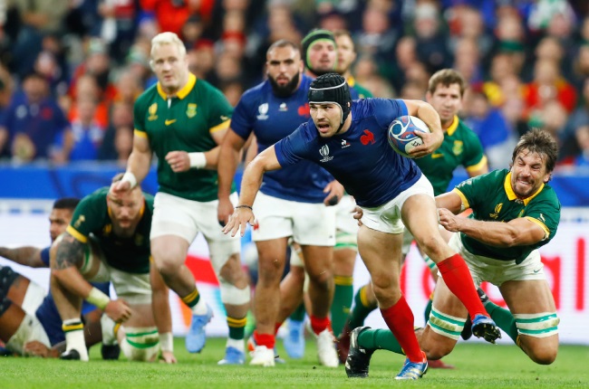 Antoine Dupont between France and the Springboks