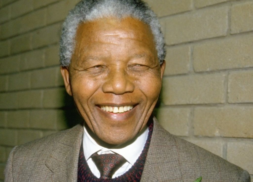 Nelson Mandela in 1993. (David Rogers, Gallo Images)