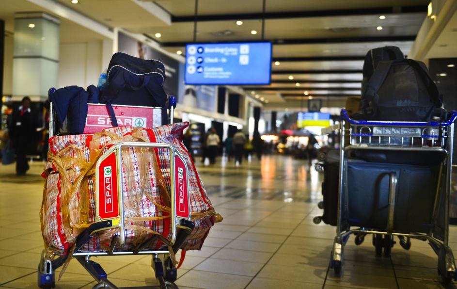 Bags at OR Tambo International. (Picture: Cebile Ntuli/City Press)